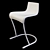 Exde Flamingo Chair - Stylish Design and Adjustable Height 3D model small image 6