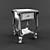 Elegant Volpi Boemia Bedside Table 3D model small image 2