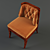 Modern Caravaggio Chair | Interna 3D model small image 2