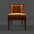 Modern Caravaggio Chair | Interna 3D model small image 3