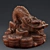 Mystic Terracotta Dragon Statue 3D model small image 1