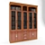 Modern 3-Section Cupboard 3D model small image 1