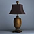 Elegant Bronze Table Lamp 3D model small image 2