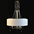 Elegant 4-Light Bentley Chandelier 3D model small image 1