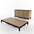 Versatile Storage Set: Dresser & Coffee Table 3D model small image 1