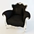 Title: Alice Chair: Elegant Design, Quality Materials 3D model small image 1