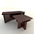 Executive Office Desk 3D model small image 1