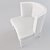 Modern Elegance: The Chloe Chair 3D model small image 2