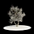 Snowy Tree Mesh v3 3D model small image 1