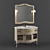 Iside Aretusa Bathroom Furniture Set 3D model small image 1
