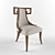 Elegant Baker Greek Chair 3D model small image 1