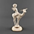 Celestial Roe Angel Figurine 3D model small image 1