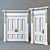 Elegant Classic Door 3D model small image 1