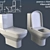 Villeroy&Boch Sentique Toilet: Compact and Stylish 3D model small image 1