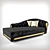 Luxury Vismara Sofa: Elegant & Comfortable 3D model small image 1