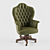 Luxury Office Chair: Origgi Salotti 3D model small image 1