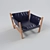 Bolivar Rhino Nut Armchair 3D model small image 2