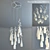 Ba Lang 9644-13: Sleek Chinese Chandelier 3D model small image 1