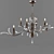 Delicate Beauty: FINEART Chandelier 3D model small image 1