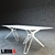 LEMA 3-Pod Wood Table - Contemporary Elegance 3D model small image 1