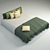 Luxury Dreamy Satin Bed Linen 3D model small image 1