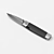 Sharp Warrior Knife 3D model small image 1