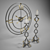 Handcrafted Candlestick: Exquisite Interior Accent 3D model small image 1