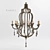 Rustic Elegance: Waterloo Chandelier 3D model small image 1