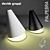 Davide Groppi Palpebra: Sleek Table Lamp 3D model small image 1