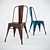 Classic Tolix Chair - Industrial Chic 3D model small image 1