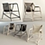 Sova Woodtruss Chairs 3D model small image 1