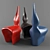Sleek Vondom Chair 3D model small image 1