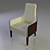 Elegant Art 80075-C Armchair 3D model small image 1