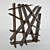Contemporary Shelving: Modern Design 3D model small image 1