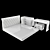 Elegant MILAN Bedroom Set 3D model small image 1