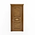 Modern Union Flexo Interior Door 3D model small image 2