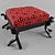 Japanese-Style Bench: Quality and Beauty 3D model small image 1