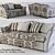 Elegant Duresta Manolo Sofa 3D model small image 1