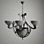 Classical Style Chandelier 3D model small image 1