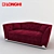 Grace Longhi Sofa: Elegant, Stylish, and Spacious 3D model small image 2