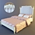 Dreamy Dolce Rosa Bed 3D model small image 1