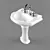 Elegant Basin 3D model small image 1