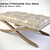 Luxury Xena Banquette by Christopher Guy 3D model small image 1
