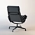 Elegant Eames Aluminium Lounge Chair 3D model small image 2