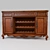 Elegant Vintage Sideboard 3D model small image 1