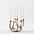 Elegant Manzanita Candelabra 3D model small image 1