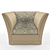 Elegant Versace Armchair 3D model small image 1