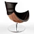 Luxe Lobster Lounge Chair 3D model small image 1