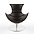 Luxe Lobster Lounge Chair 3D model small image 3