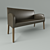 Sandalyeci Iber 2: Modern Leather Chair 3D model small image 1